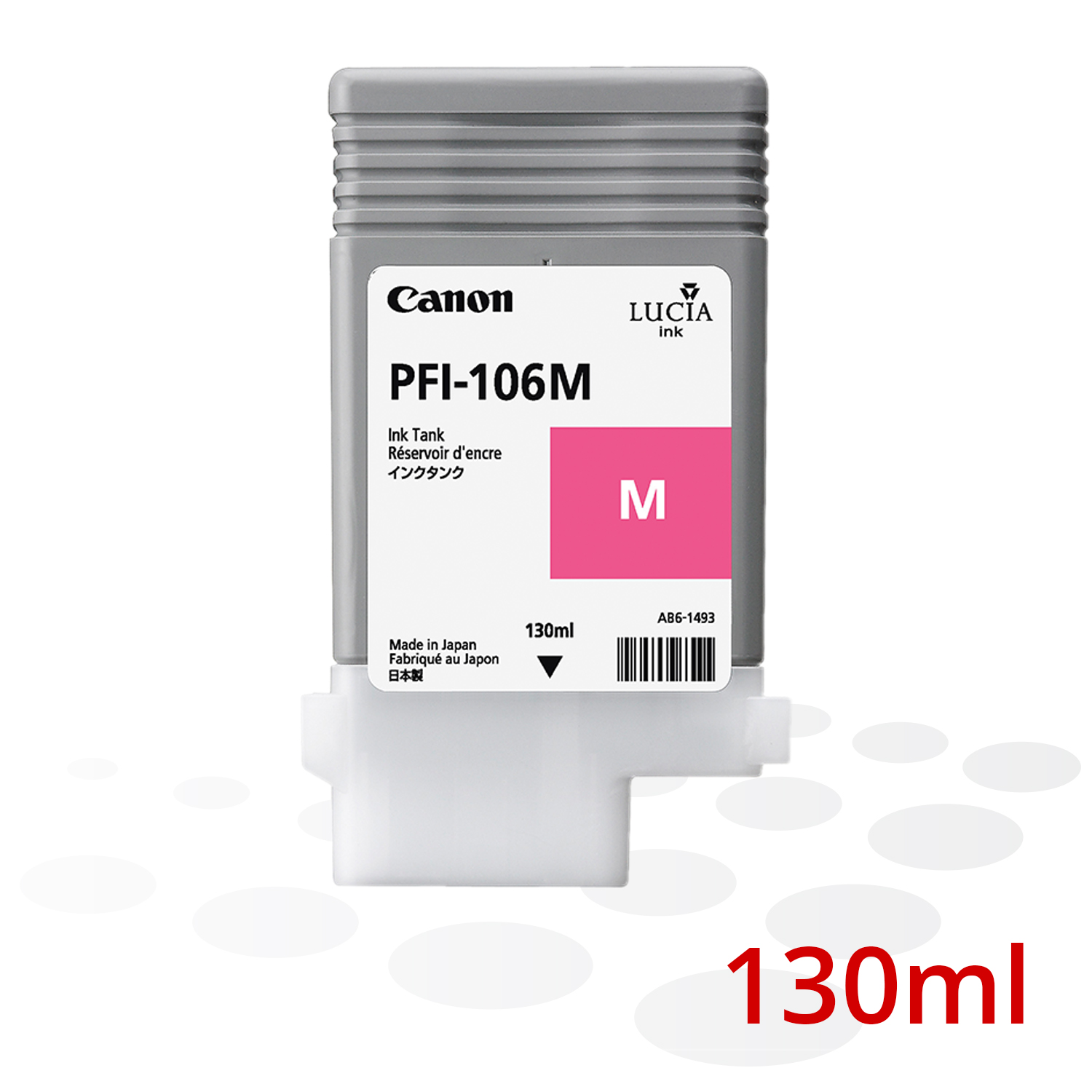 Canon PFI-106 M, Magenta, 130 ml 