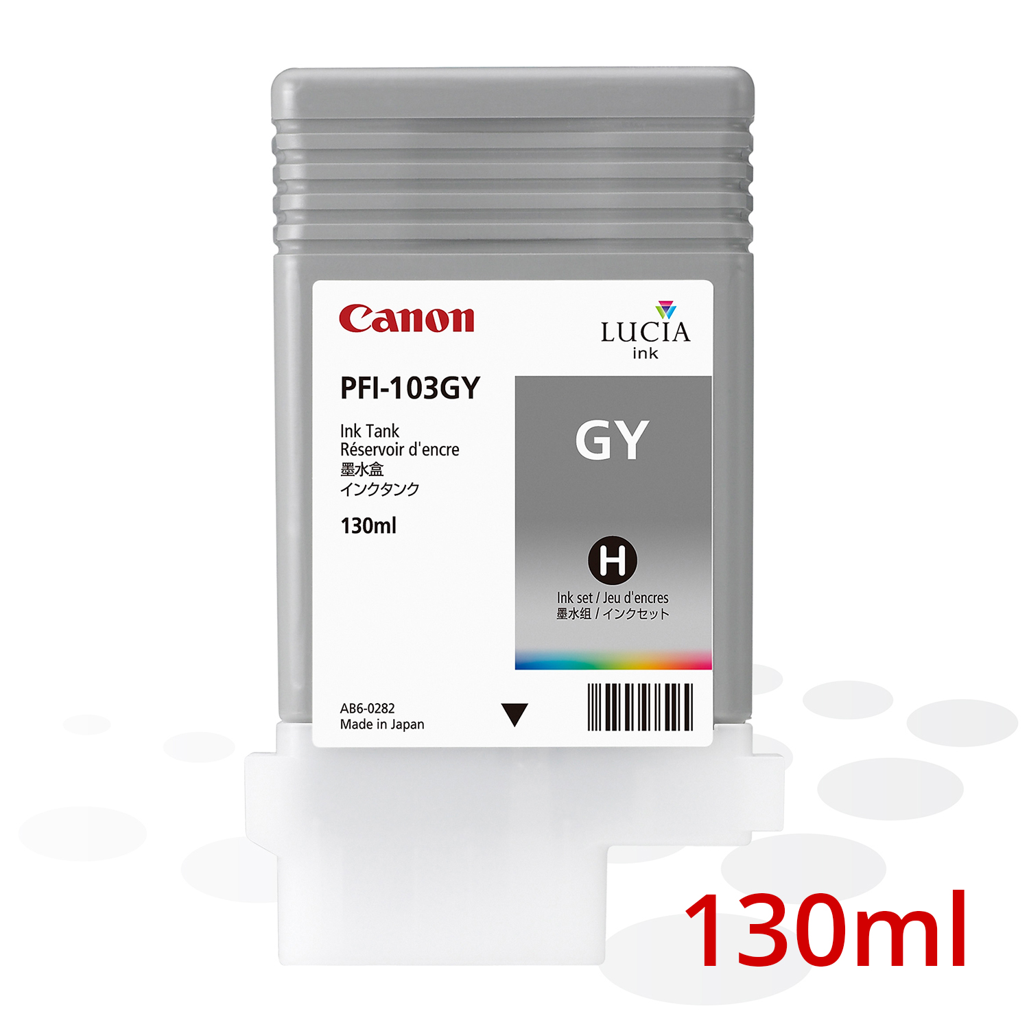 Canon PFI-103 GY, Grau, 130 ml