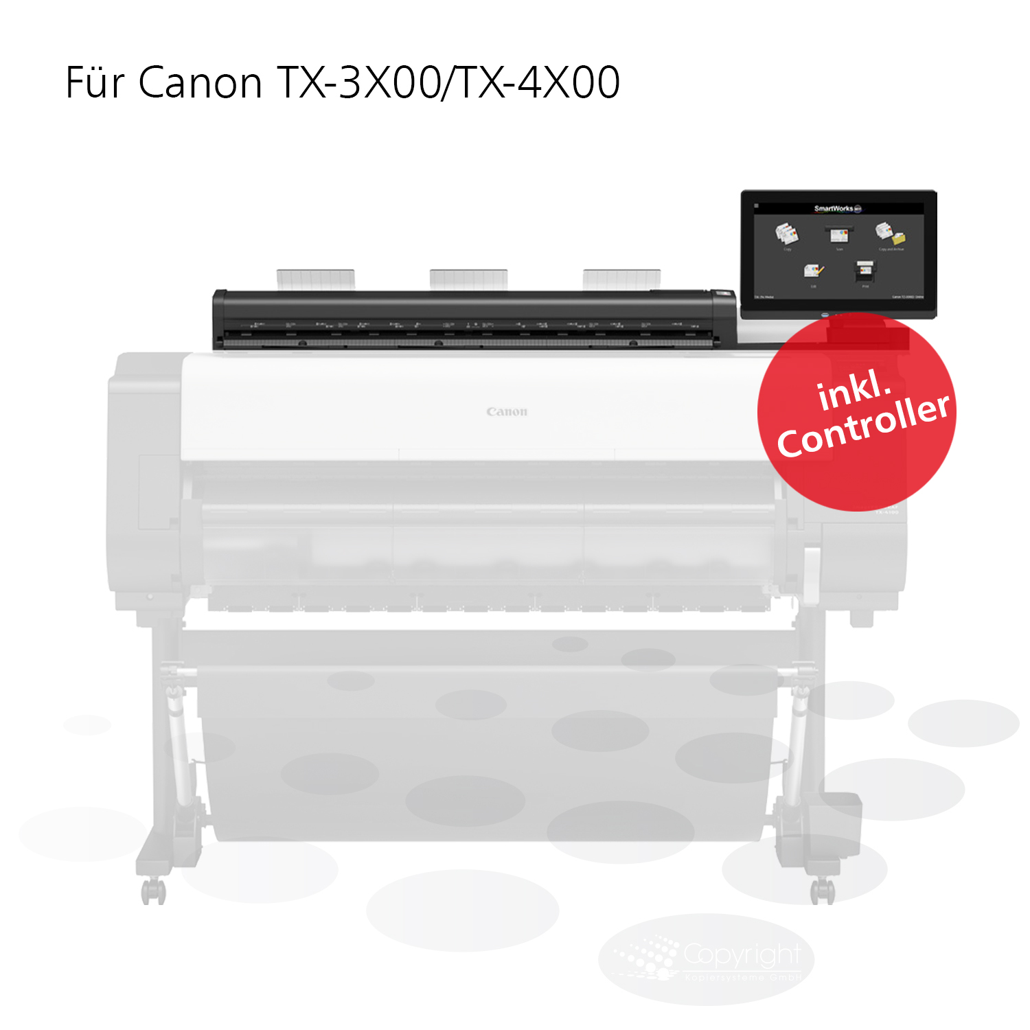 Canon Z36 Scanner inkl. Controller für TX-3X00/TX-4X00